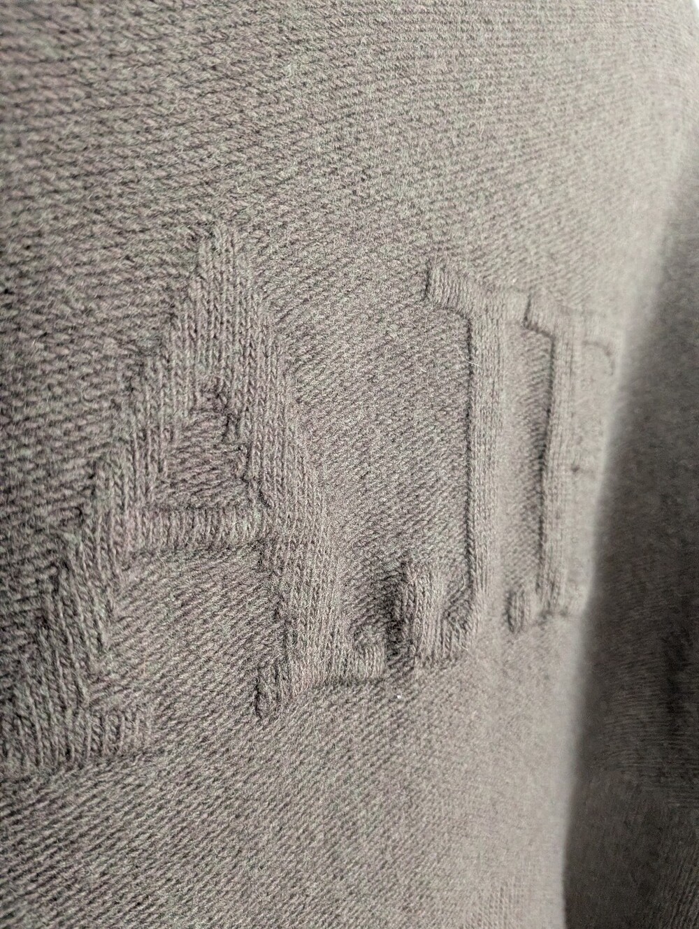 Aje Rennie Logo Funnel Neck Knit Jumper sweater dark green small - Picture 8 of 10